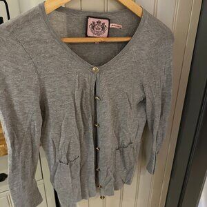 Grey Juicy Couture Cardigan